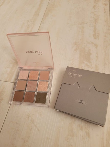 プレイカラーアイズ ダスティキャット/ETUDE/アイシャドウパレットを使ったクチコミ(1枚目)