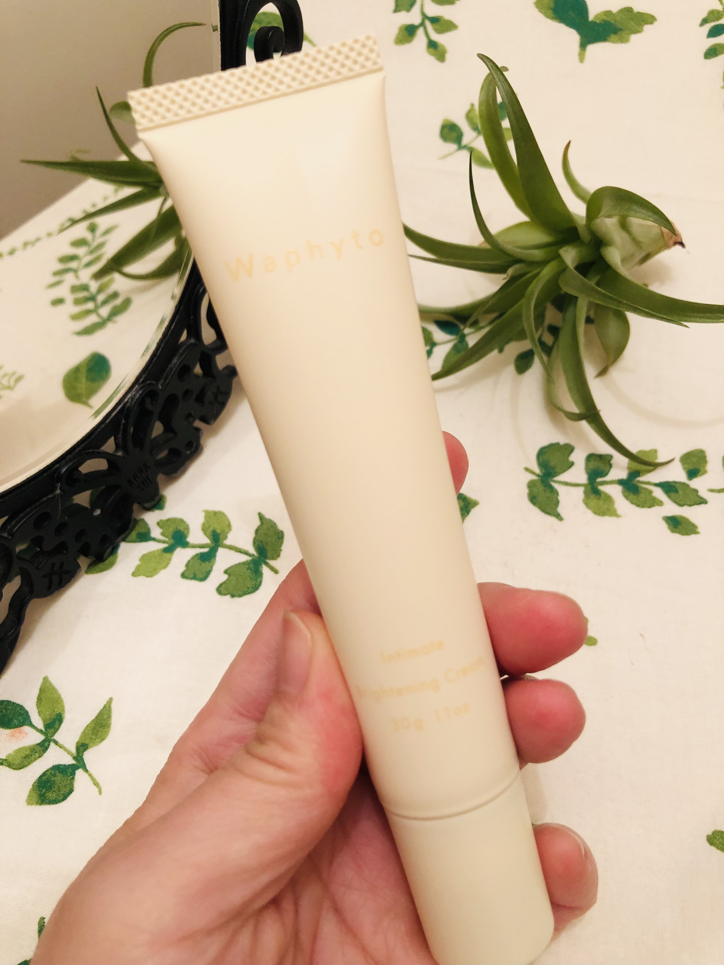 インティメイト ブライトニングクリーム/Waphyto/デリケートゾーンケアを使ったクチコミ（1枚目）