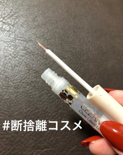 グロウリキッドライナー 10 クリアシュガー/CEZANNE/リキッドアイライナーを使ったクチコミ(1枚目)