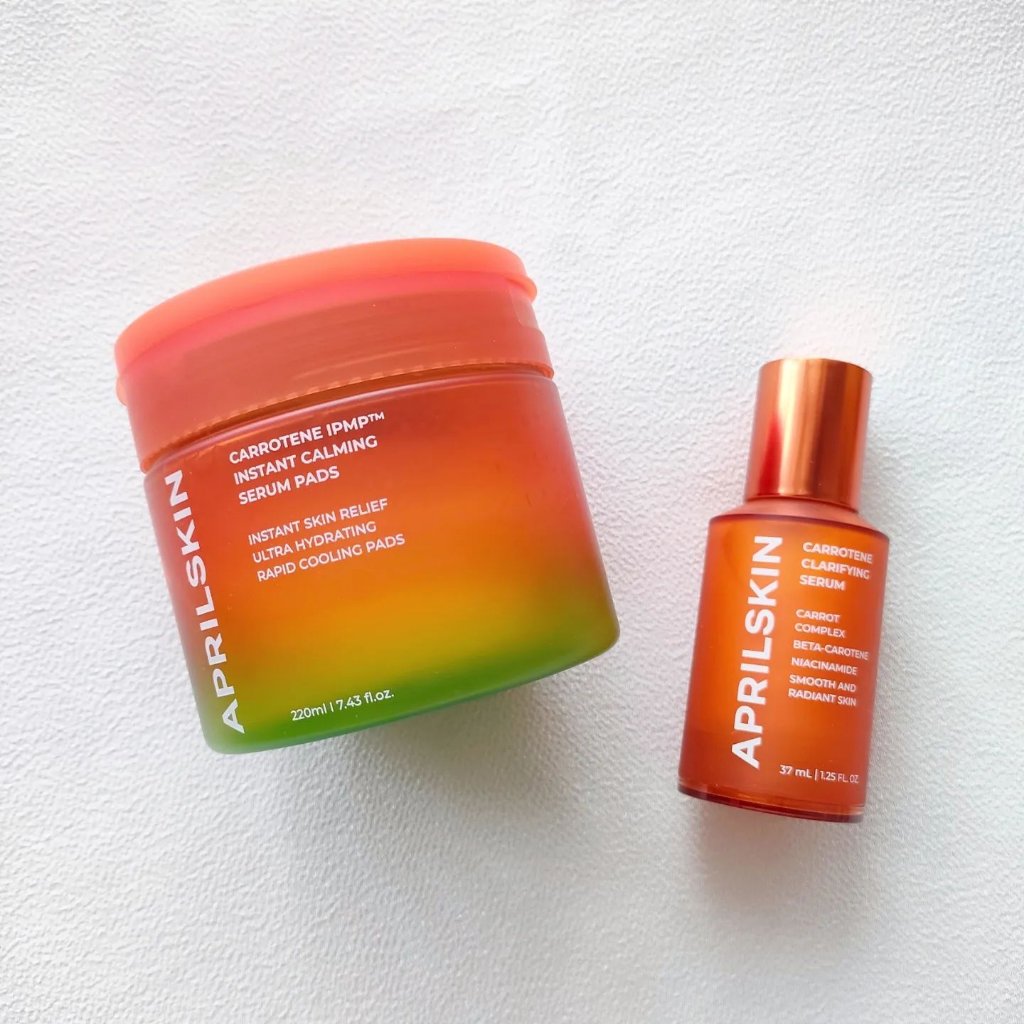 リアルカロテンブレミッシュクリアセラム/APRILSKIN/美容液を使ったクチコミ（1枚目）