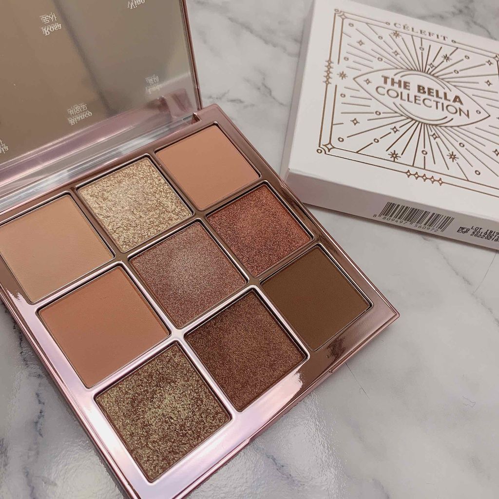 The Bella collection eyeshadow palette/CELEFIT/アイシャドウパレットを使ったクチコミ（3枚目）