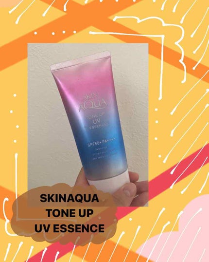 スキンアクア トーンアップUVエッセンス/スキンアクア/日焼け止めクリームを使ったクチコミ(1枚目)
