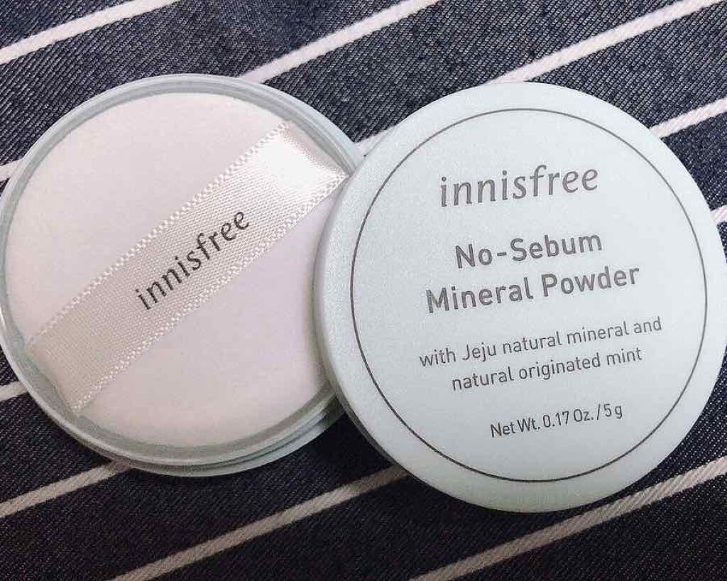 ノーセバム ミネラルパウダー/innisfree/ルースパウダーを使ったクチコミ（1枚目）