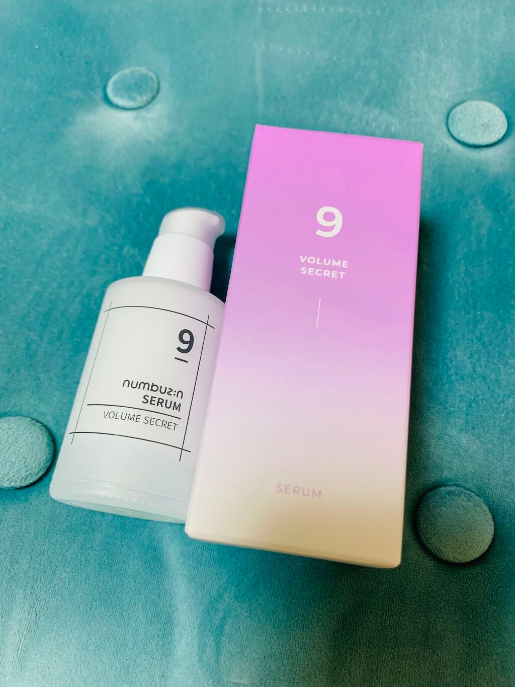 9番 ハリケア秘密セラム/numbuzin/美容液を使ったクチコミ(1枚目)