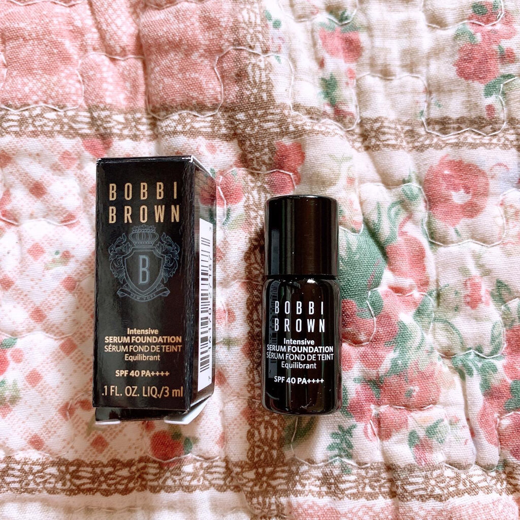 インテンシブ セラム ファンデーション/BOBBI BROWN/リキッドファンデーションを使ったクチコミ（3枚目）