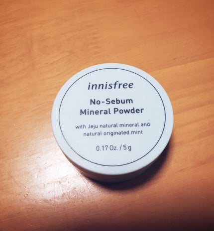 ノーセバム ミネラルパウダー/innisfree/ルースパウダーを使ったクチコミ(1枚目)
