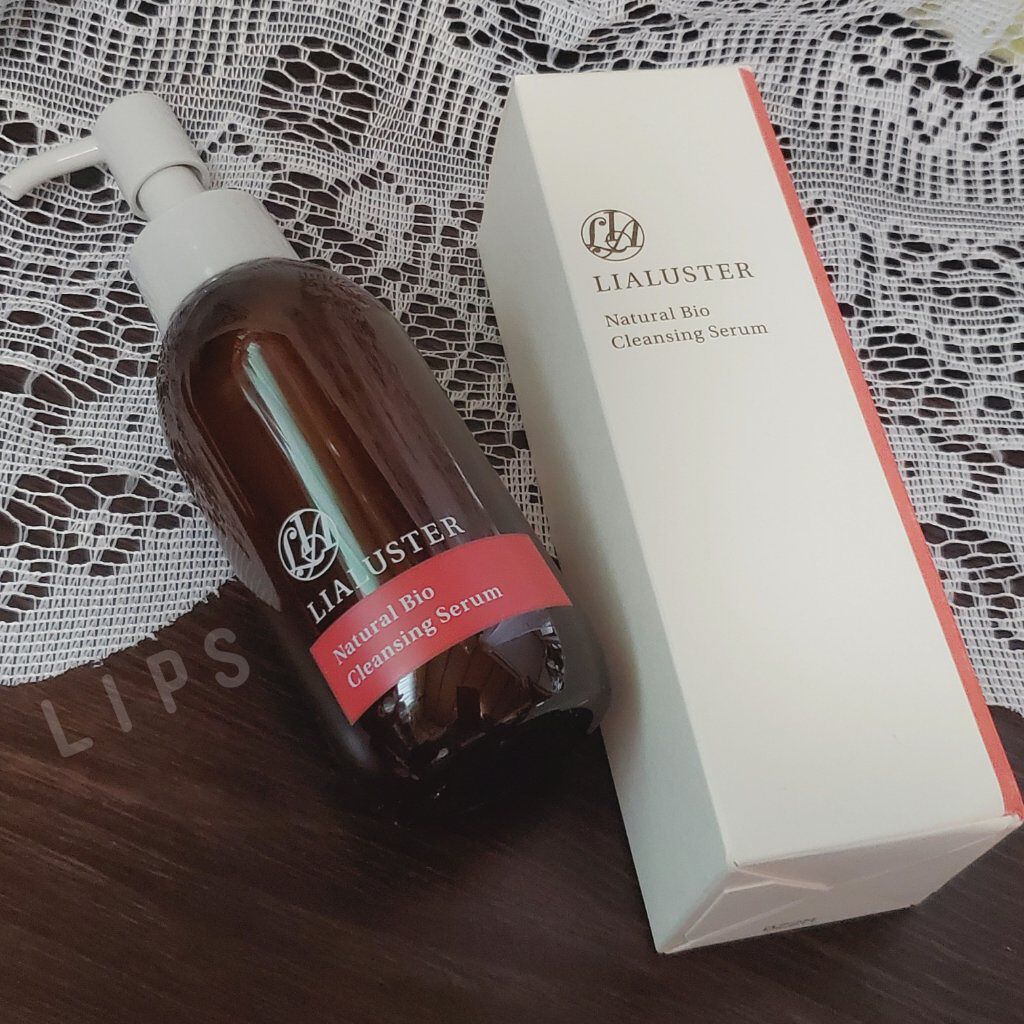 ナチュラルビオ クレンジングセラム/LIALUSTER/クレンジングウォーターを使ったクチコミ（1枚目）