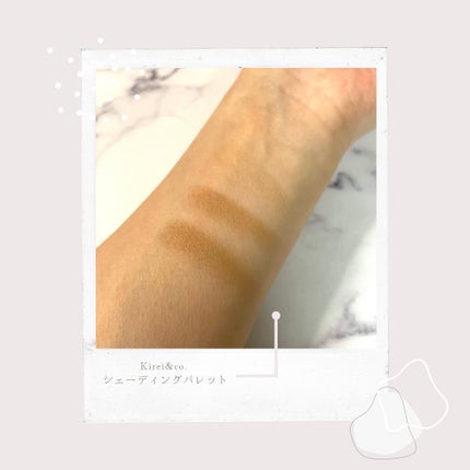 3カラーシェーディングパレット/Kirei&co./シェーディングを使ったクチコミ(3枚目)