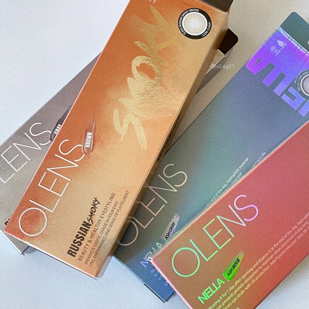 ロシアンスモーキー/OLENS/カラーコンタクトレンズを使ったクチコミ(2枚目)