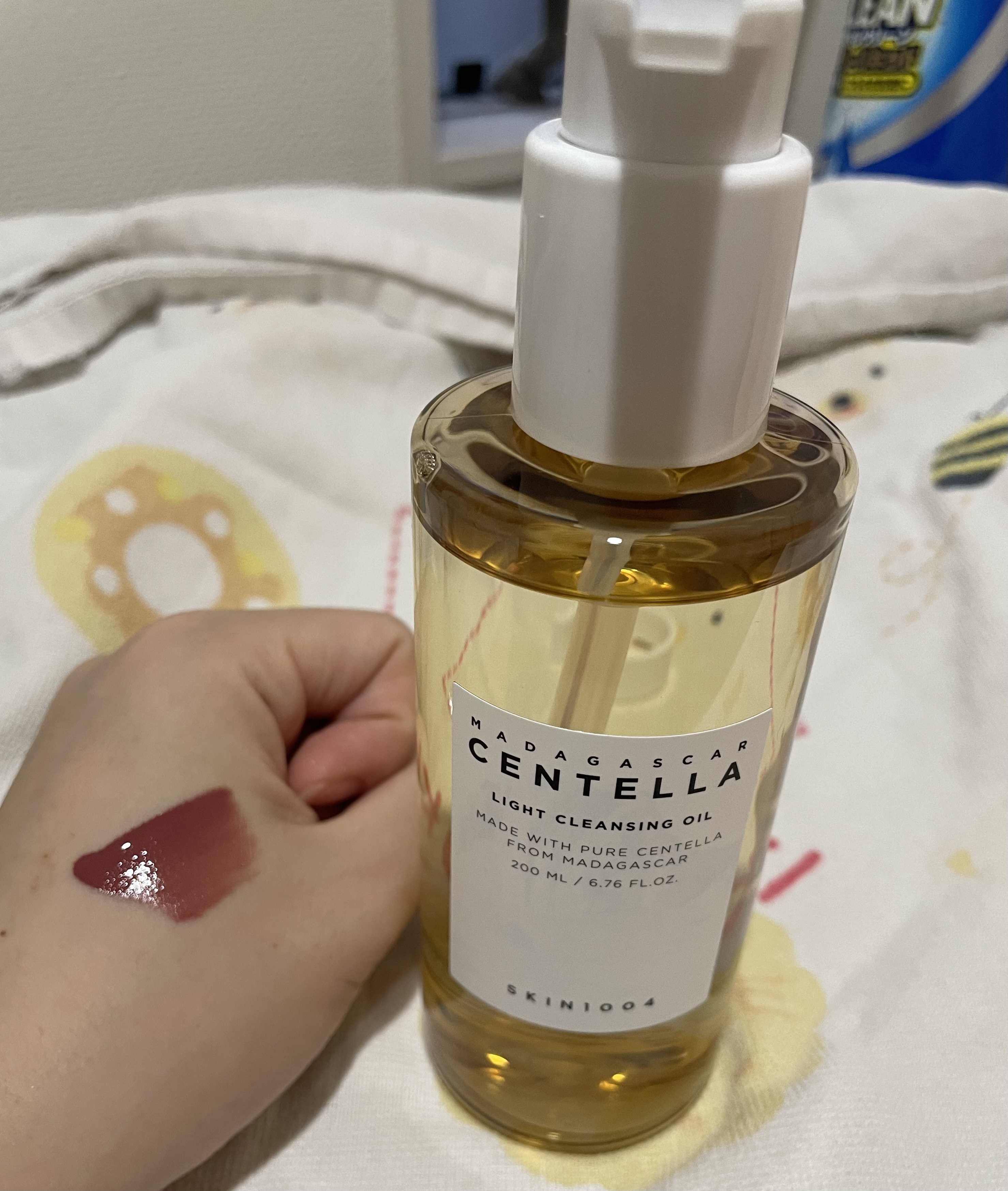 センテラ ライトクレンジングオイル/SKIN1004/オイルクレンジングを使ったクチコミ（2枚目）