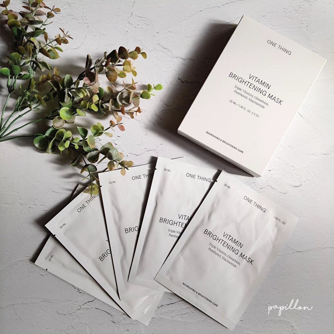 ビタミンブライトニングマスク/ONE THING/シートマスク・パックを使ったクチコミ(1枚目)