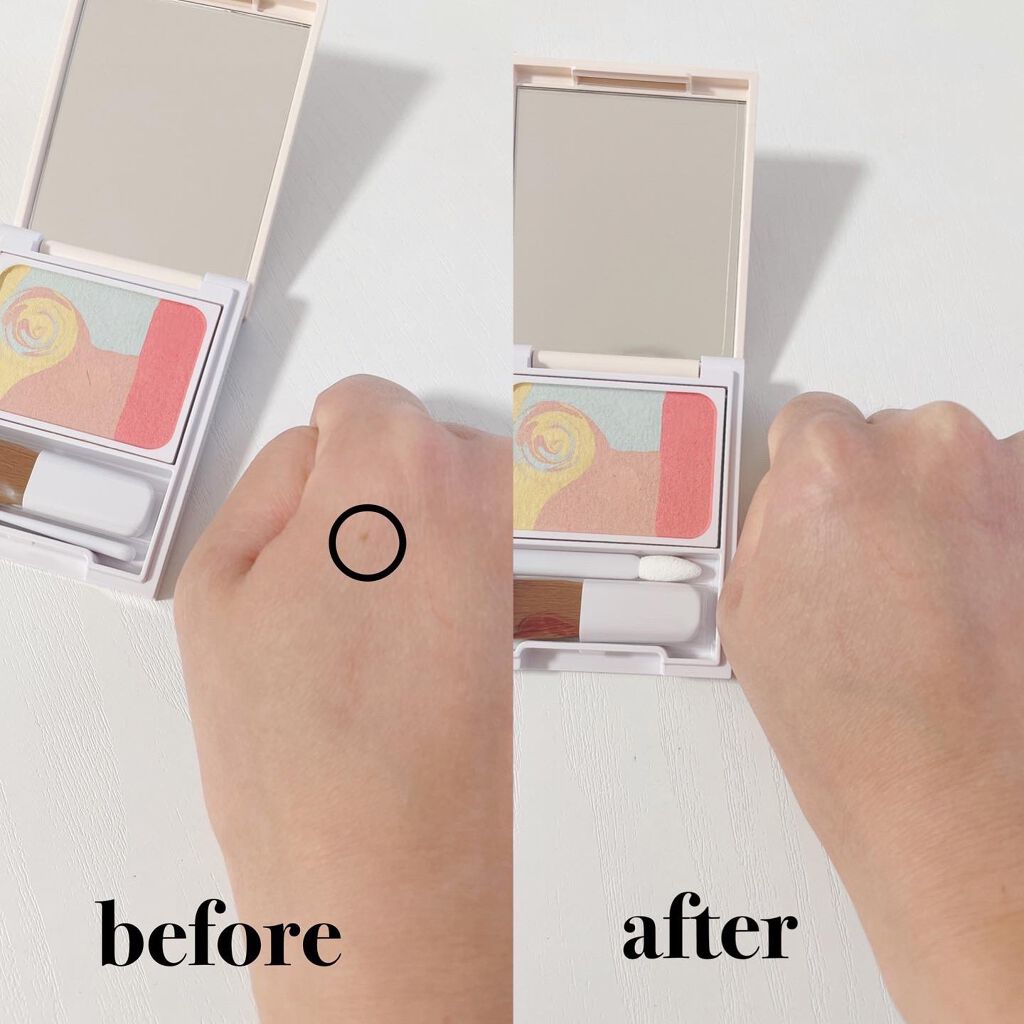 ディエム クルール カラーブレンドパウダーコンシーラー/ディエム クルール/パウダーコンシーラーを使ったクチコミ（3枚目）