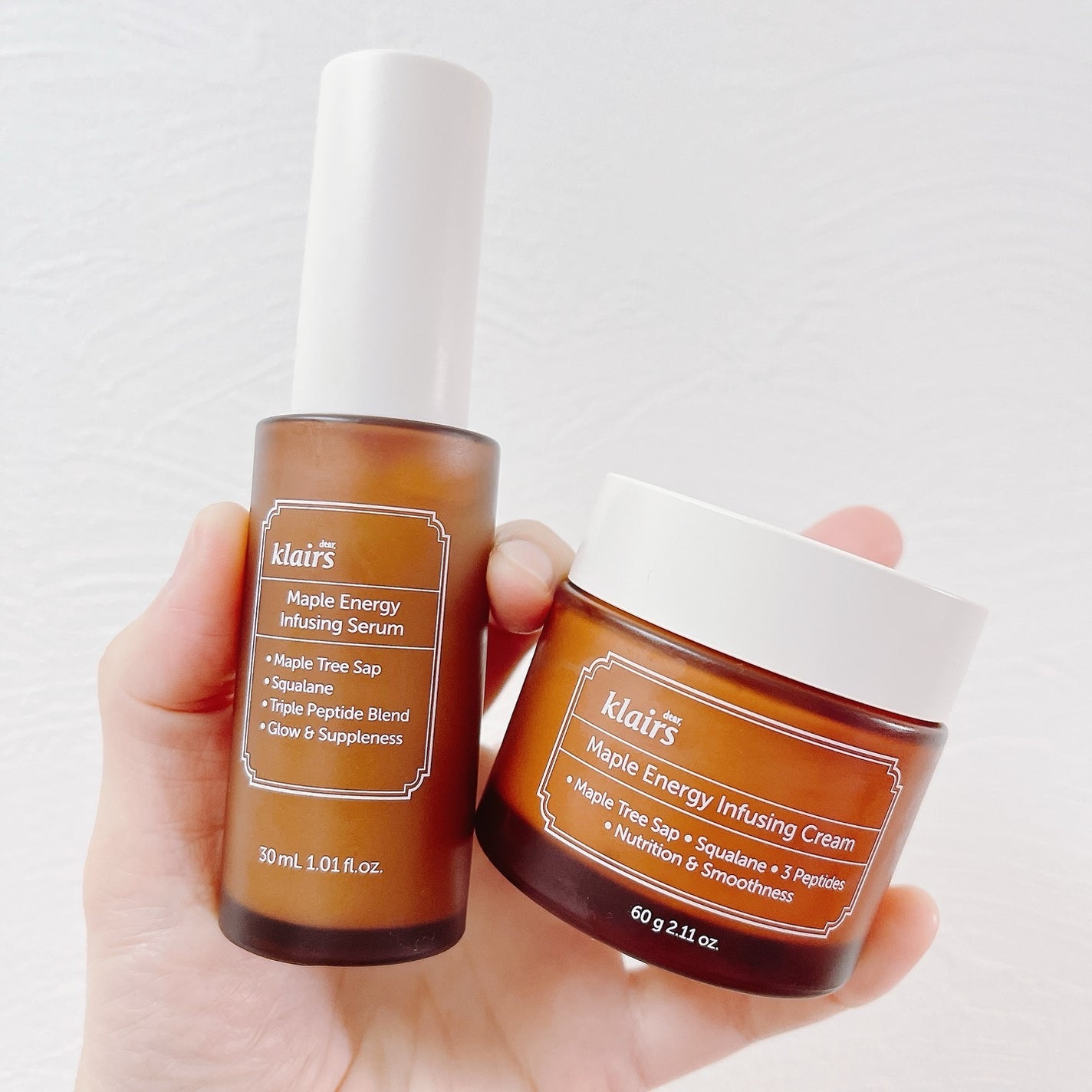 メープルエナジーインフュージングクリーム/Klairs/フェイスクリームを使ったクチコミ(1枚目)