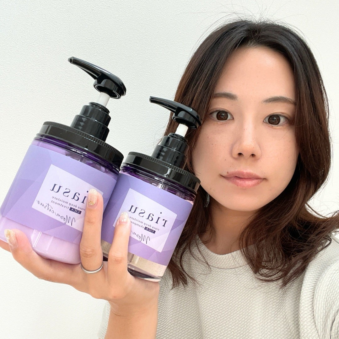 リアス ディープ モイスチャー シカ シャンプー/トリートメント/riasu/市販シャンプーを使ったクチコミ(5枚目)