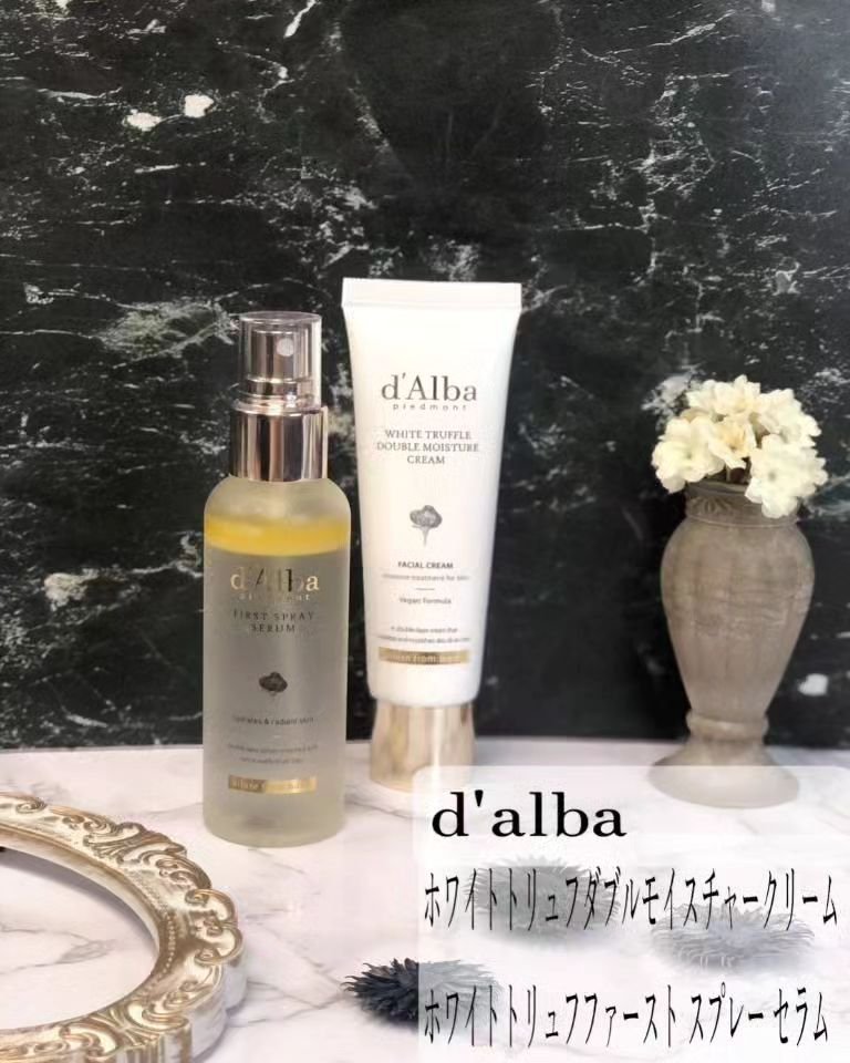 ダルバ ホワイトトリュフファーストスプレーセラム/ダルバ/ミスト状化粧水を使ったクチコミ（1枚目）