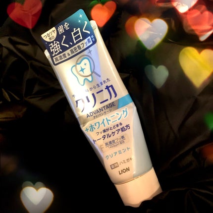 クリニカアドバンテージ+ホワイトニング ハミガキ/クリニカ/歯磨き粉を使ったクチコミ(1枚目)