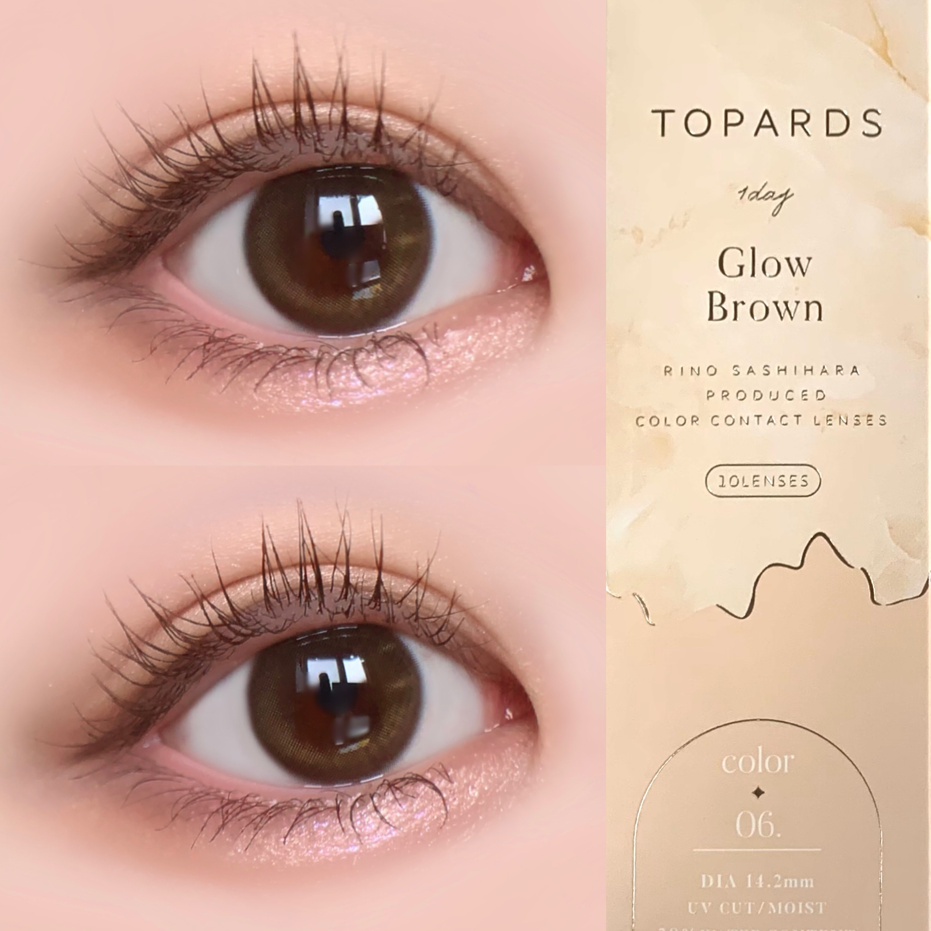 TOPARDS 1day/TOPARDS/ワンデー（１DAY）カラコンを使ったクチコミ（3枚目）