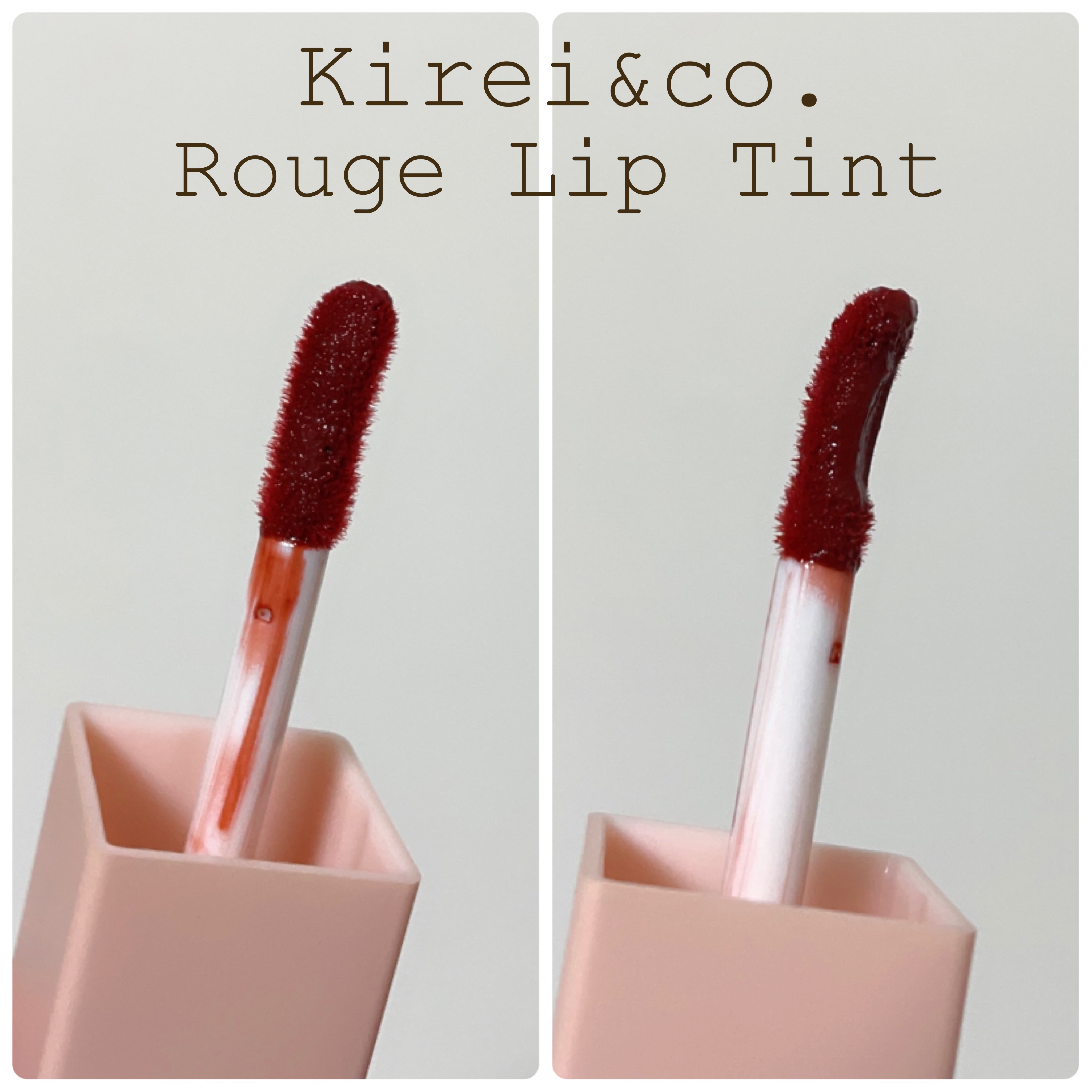ルージュリップティント/Kirei&co./口紅を使ったクチコミ（2枚目）