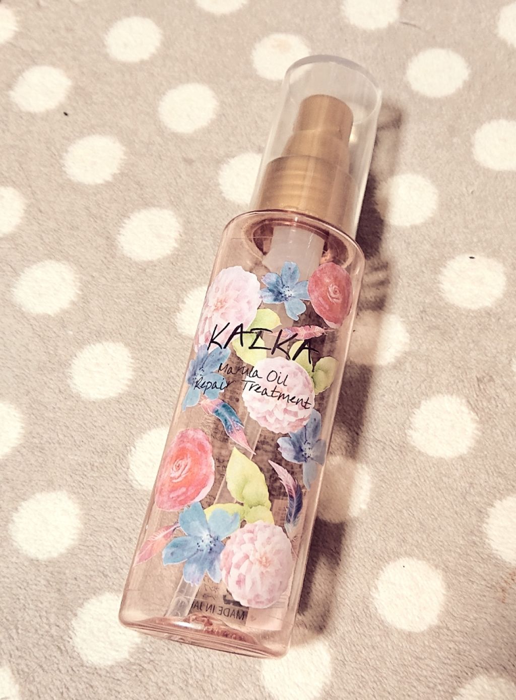 カイカ M リペアトリートメント/KAIKA/ヘアオイルを使ったクチコミ（1枚目）