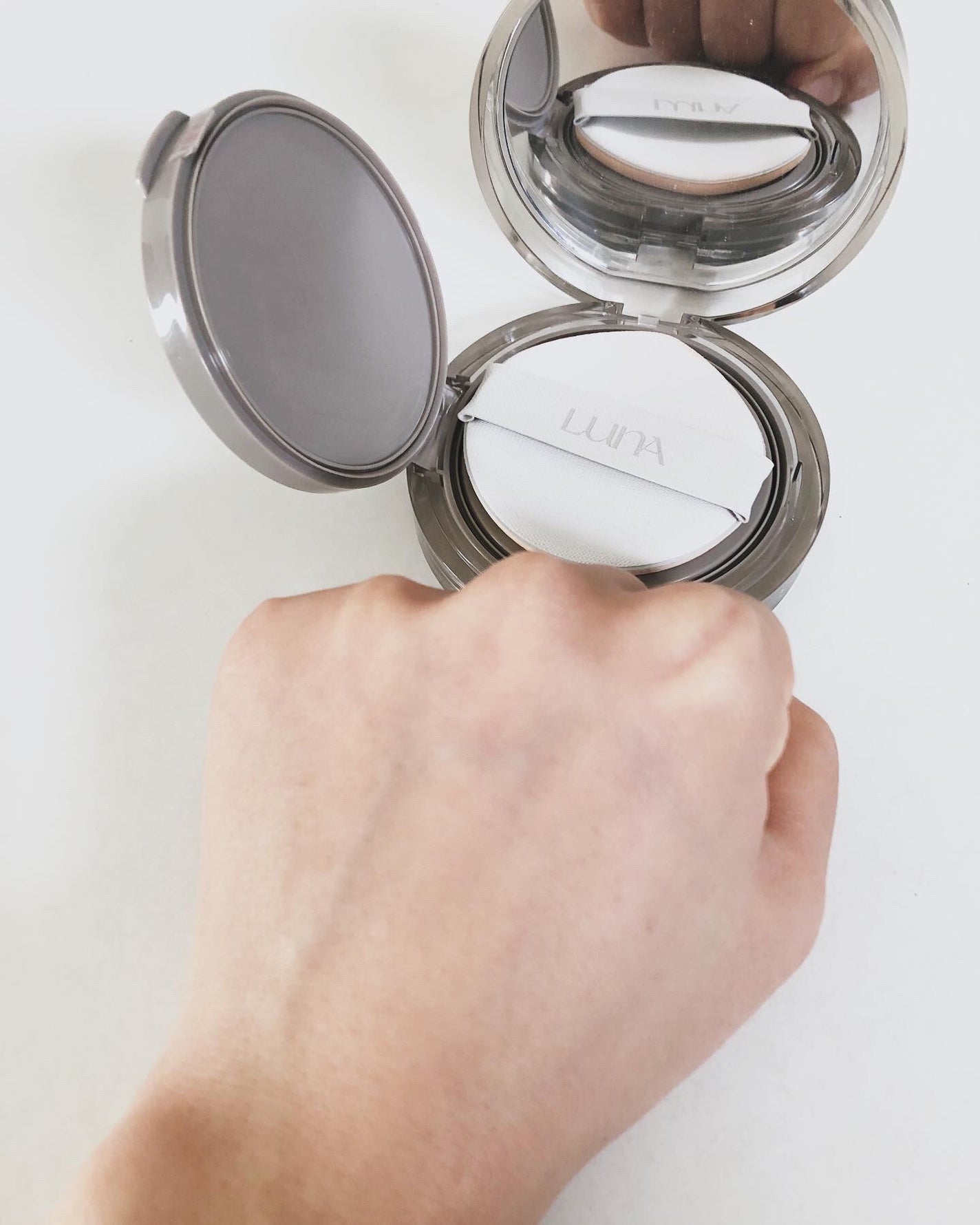 ブラーカバークッション/LUNA/クッションファンデーションを使ったクチコミ(3枚目)