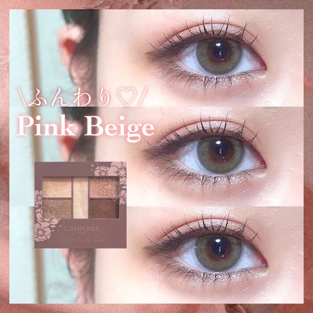 パーフェクトスタイリストアイズ/キャンメイク/アイシャドウパレットを使ったクチコミ(1枚目)