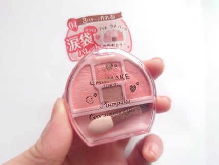 プランぷくコーデアイズ/キャンメイク/パウダーアイシャドウを使ったクチコミ(6枚目)