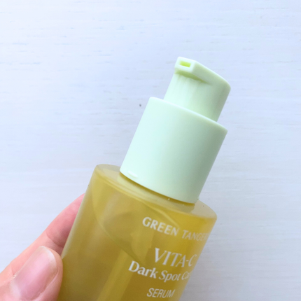 グリーンタンジェリン ビタC ダークスポットケアセラム/goodal/美容液を使ったクチコミ(3枚目)