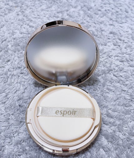 プロテーラービーグロウクッション(オールニュー)/espoir/クッションファンデーションを使ったクチコミ(2枚目)