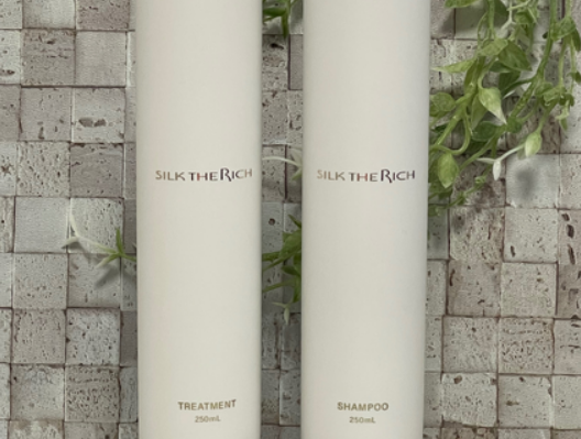 SILK THE RICH モイスト&リペア シャンプー・トリートメント/SILK THE RICH/市販シャンプーを使ったクチコミ（1枚目）