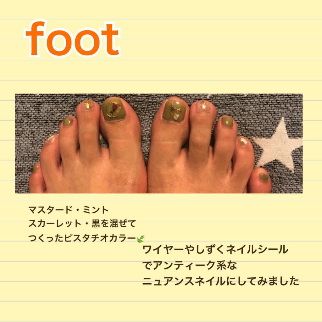 ネイルホイル/セリア/ネイルシールを使ったクチコミ(3枚目)