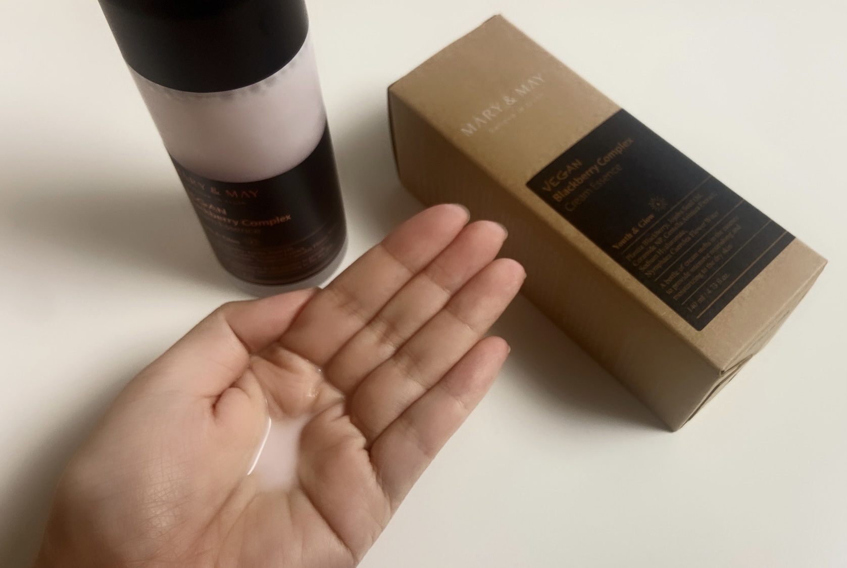 Sensitive Soothing Gel Cream/MARY&MAY/フェイスクリームを使ったクチコミ（3枚目）