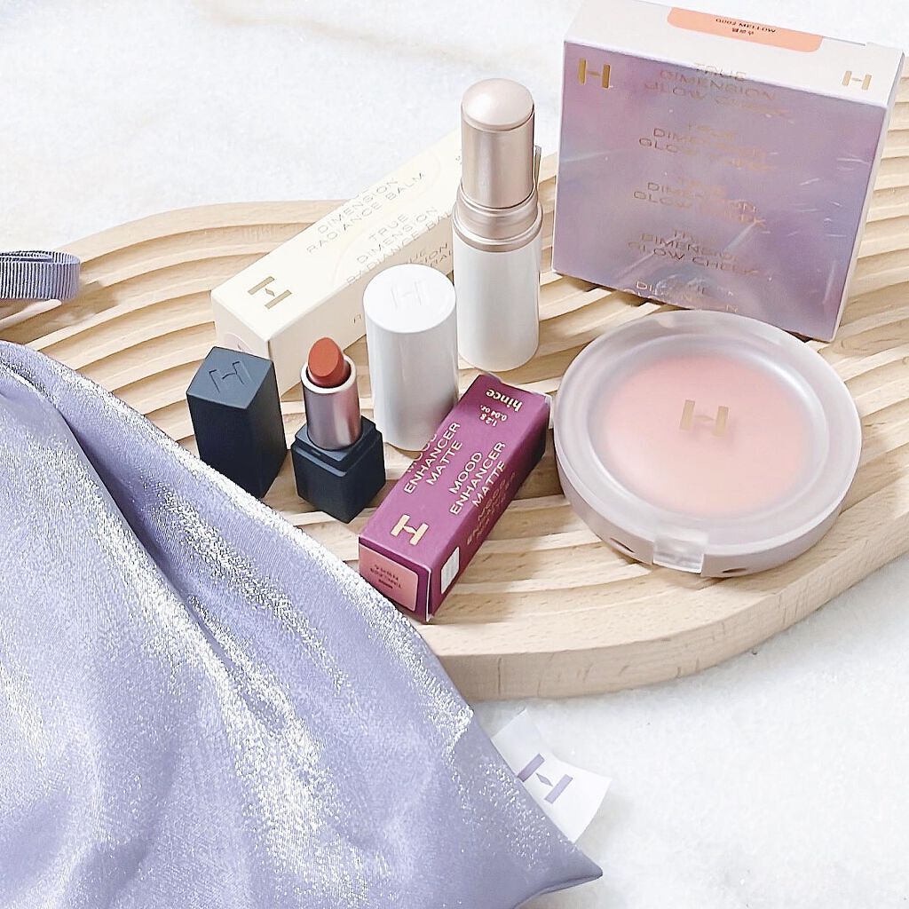 トゥルーディメンショングロウチーク/hince/パウダーチークを使ったクチコミ（1枚目）