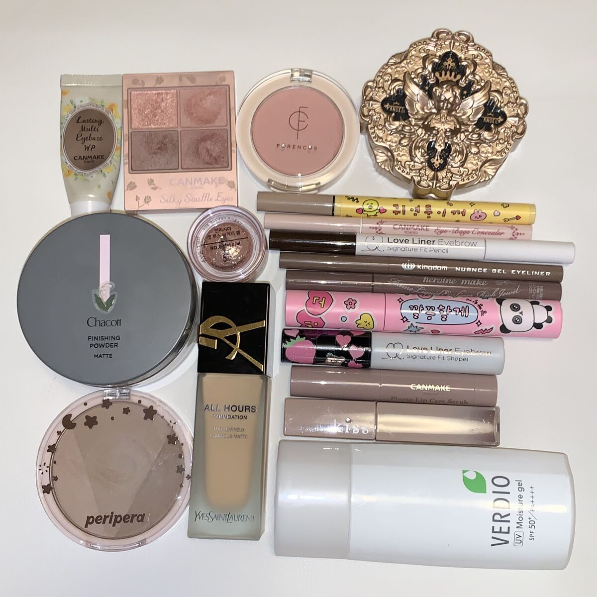 シルキースフレアイズ（マットタイプ）/キャンメイク/アイシャドウパレットを使ったクチコミ（1枚目）