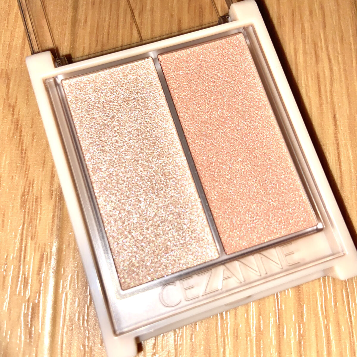 フェイスグロウカラー/CEZANNE/クリームハイライトを使ったクチコミ（1枚目）