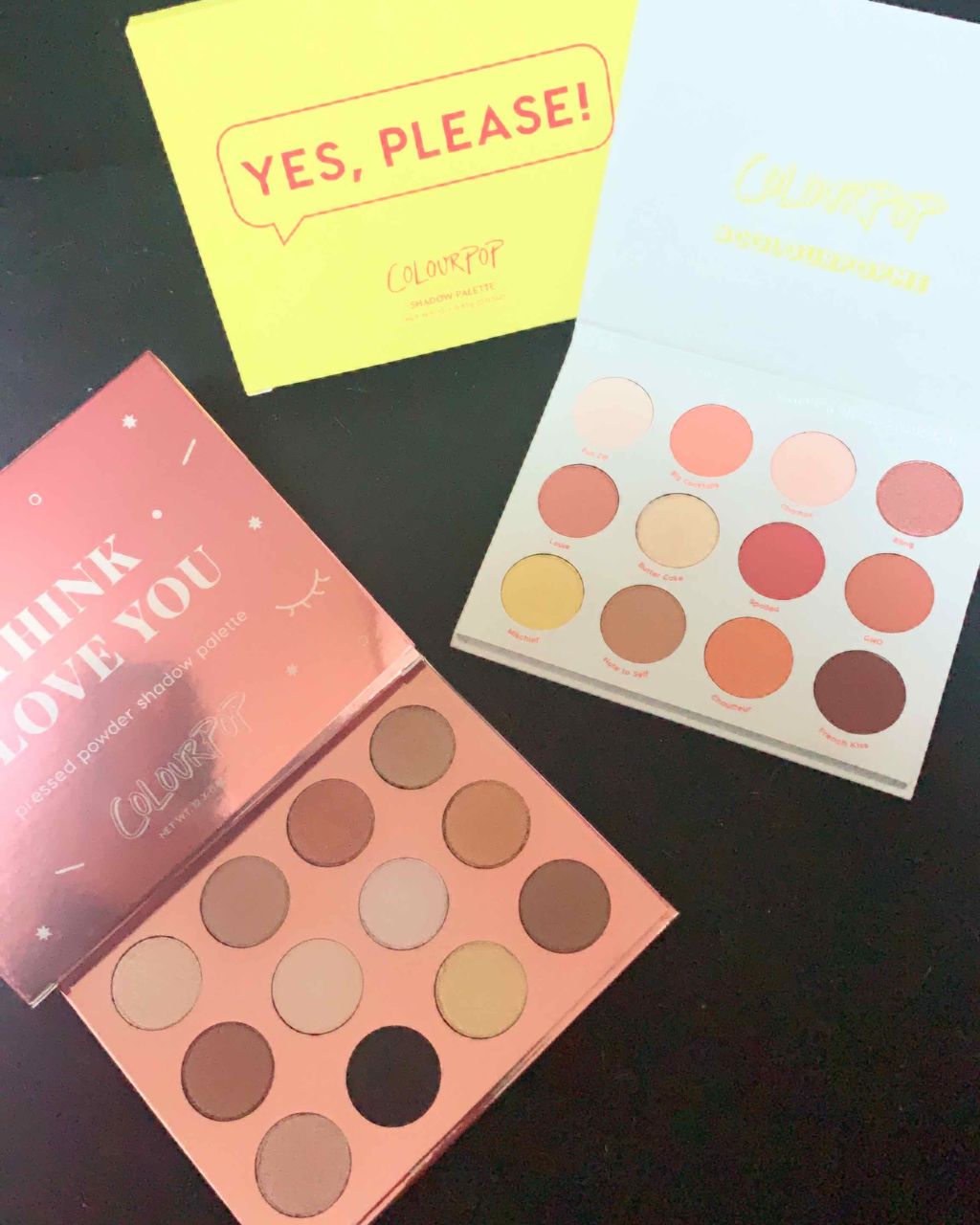 I Think I Love You/ColourPop/アイシャドウパレットを使ったクチコミ（1枚目）