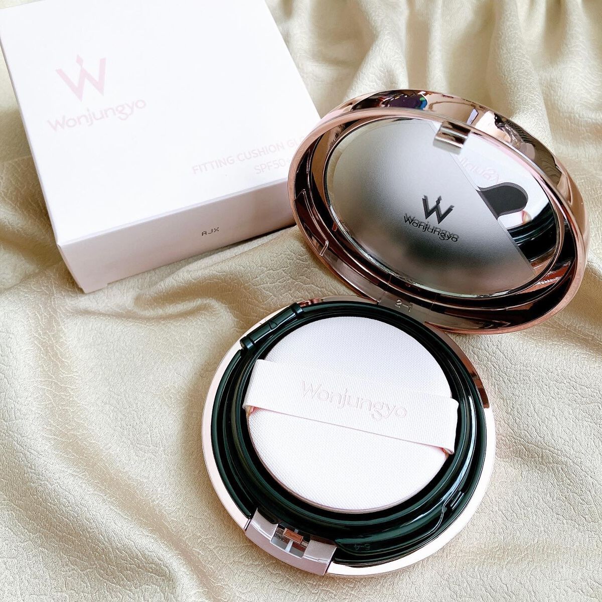 ウォンジョンヨ フィッティングクッション グロウ/Wonjungyo/クッションファンデーションを使ったクチコミ(1枚目)