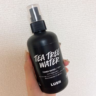 ティーツリーウォーター ラッシュの口コミ オイリー肌におすすめのミスト状化粧水 Lush By はにっこ フォロバ 混合肌 代前半 Lips