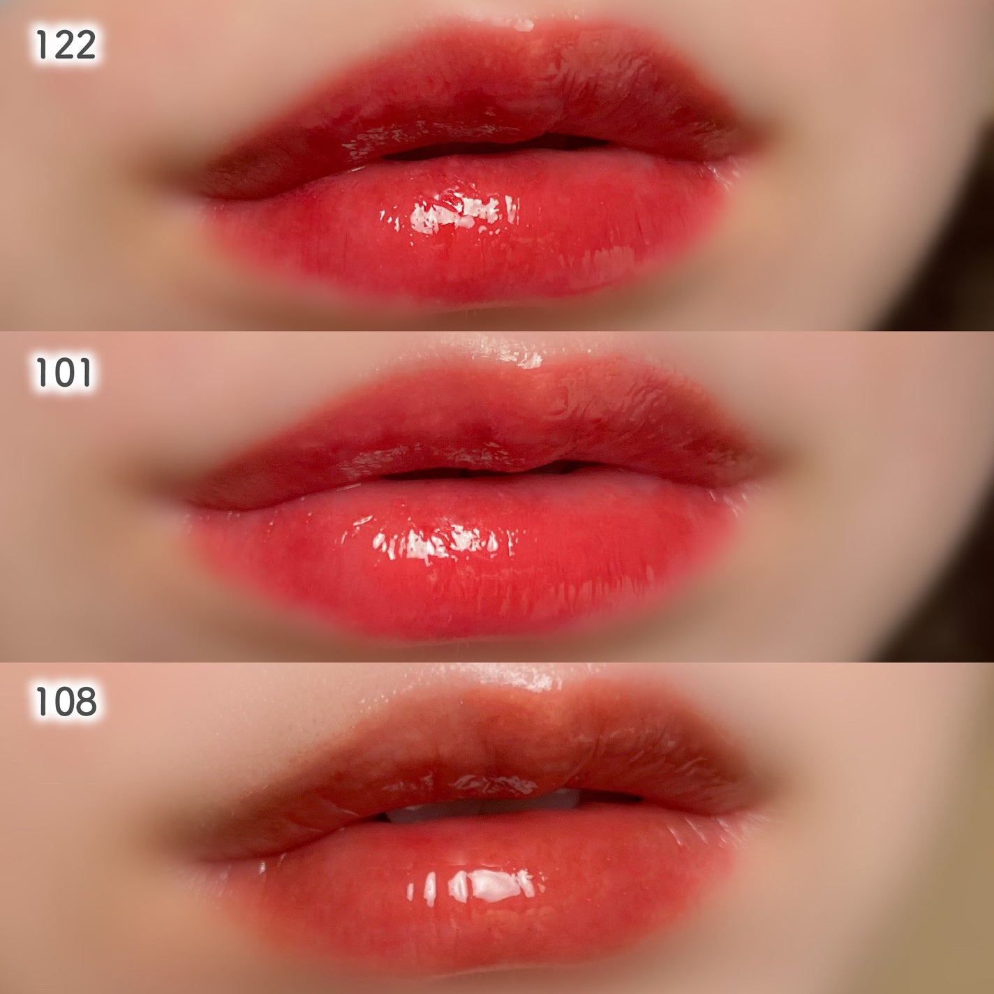 フルーティーグラムティント/Laka/リップティントを使ったクチコミ(5枚目)