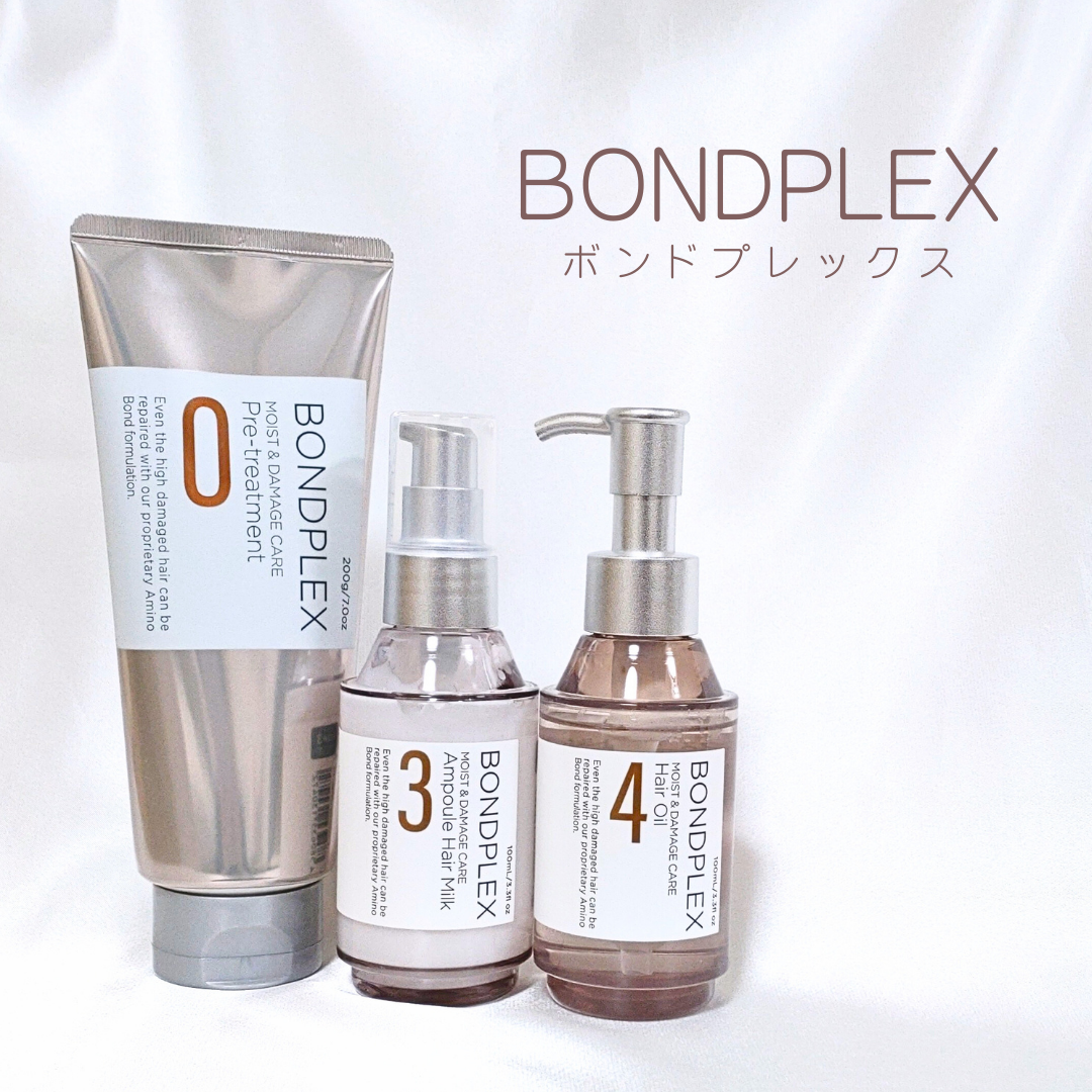 モイスト＆ダメージケア プレヘアトリートメント/ボンドプレックス/洗い流すヘアトリートメントを使ったクチコミ（1枚目）