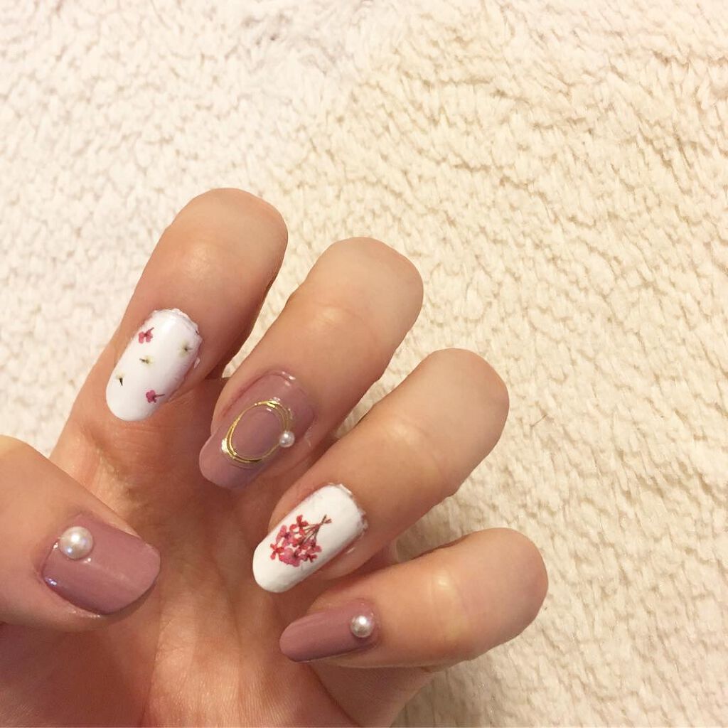 ネイルシール/キャンドゥ/ネイルシールを使ったクチコミ（1枚目）