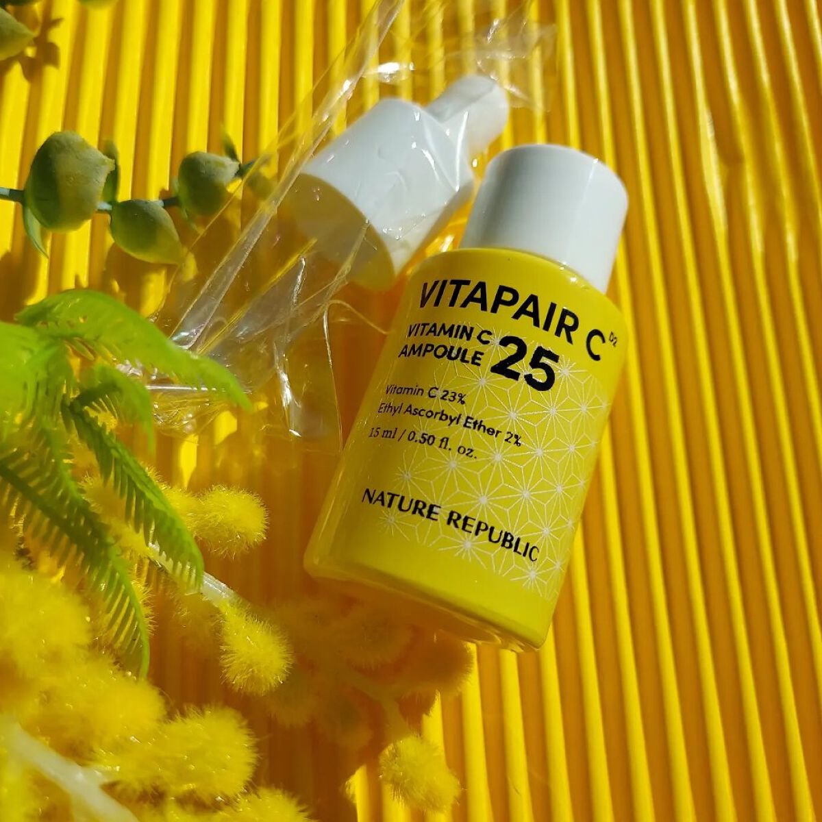 ビタペアC ビタミンC25アンプル/ネイチャーリパブリック/美容液を使ったクチコミ（1枚目）
