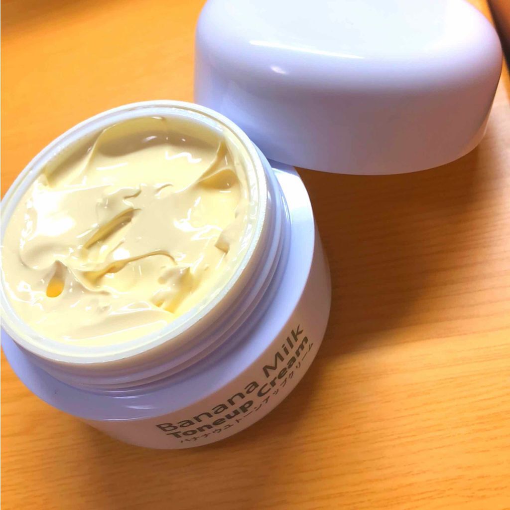 バナナウユ トーンアップクリーム/スキンヒュー/化粧下地を使ったクチコミ（2枚目）