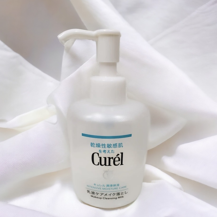 キュレル 潤浸保湿 乳液ケアメイク落とし/キュレル/ミルククレンジングを使ったクチコミ（1枚目）