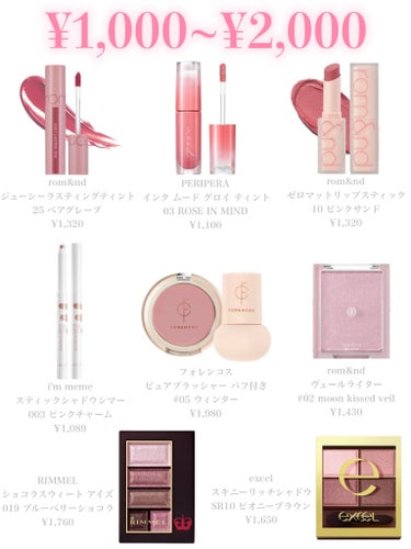 𝐋𝐮𝐢 on LIPS 「【価格層別♡ピンクコスメ集🎀💗】#ピンクメイク#ピンクアイシャ..」（3枚目）