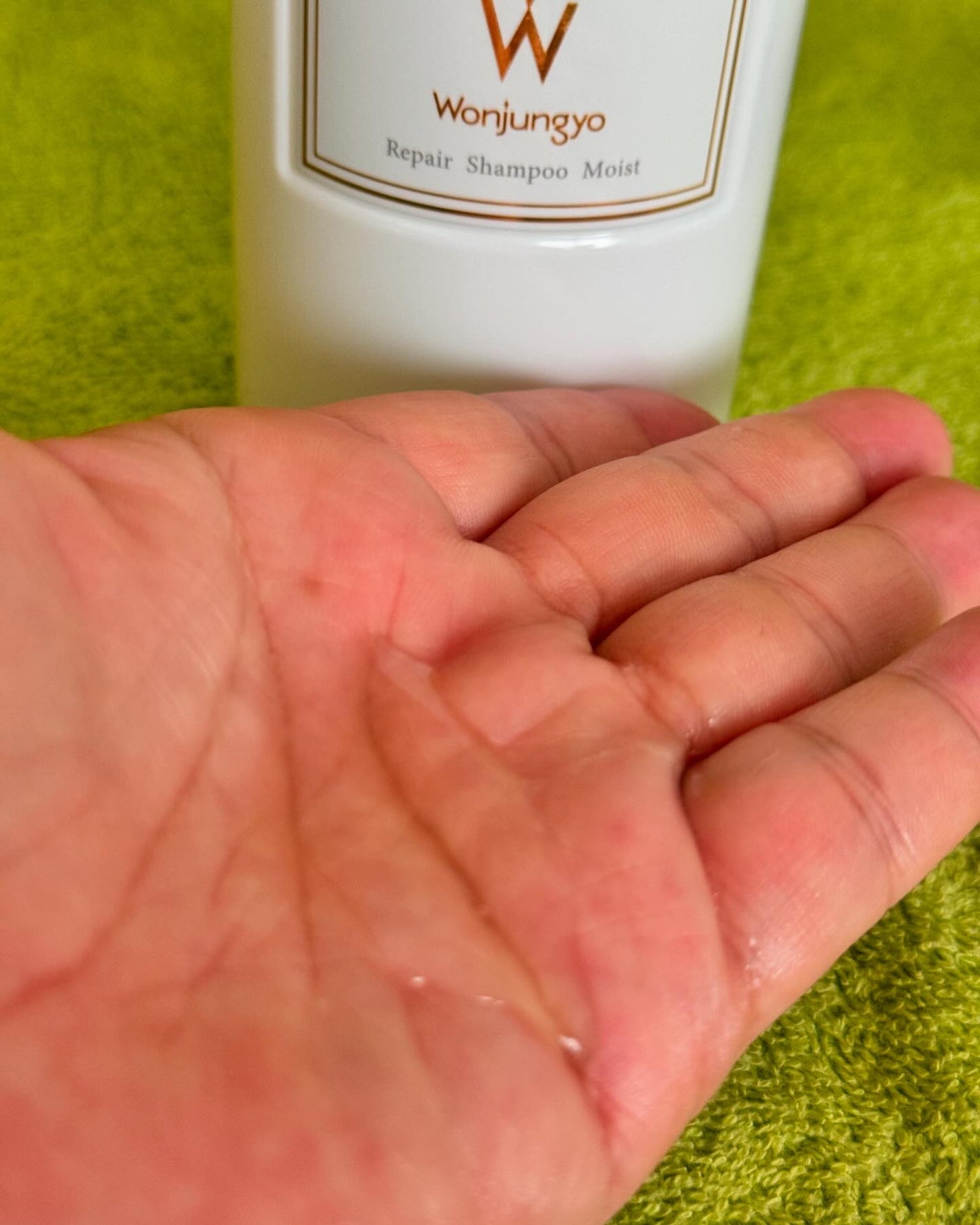 ウォンジョンヨ リペアシャンプー モイスト/リペアトリートメント モイスト/Wonjungyo/市販シャンプーを使ったクチコミ(3枚目)