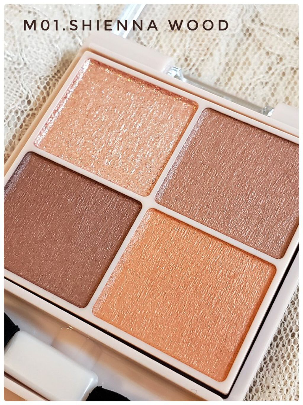 シルキースフレアイズ(マットタイプ)/キャンメイク/アイシャドウパレットを使ったクチコミ(2枚目)