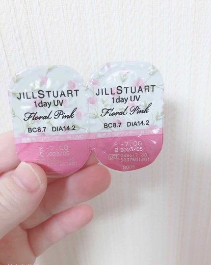 JILL STUART 1day UV/JILL STUART/ワンデー(1DAY)カラコンを使ったクチコミ(1枚目)