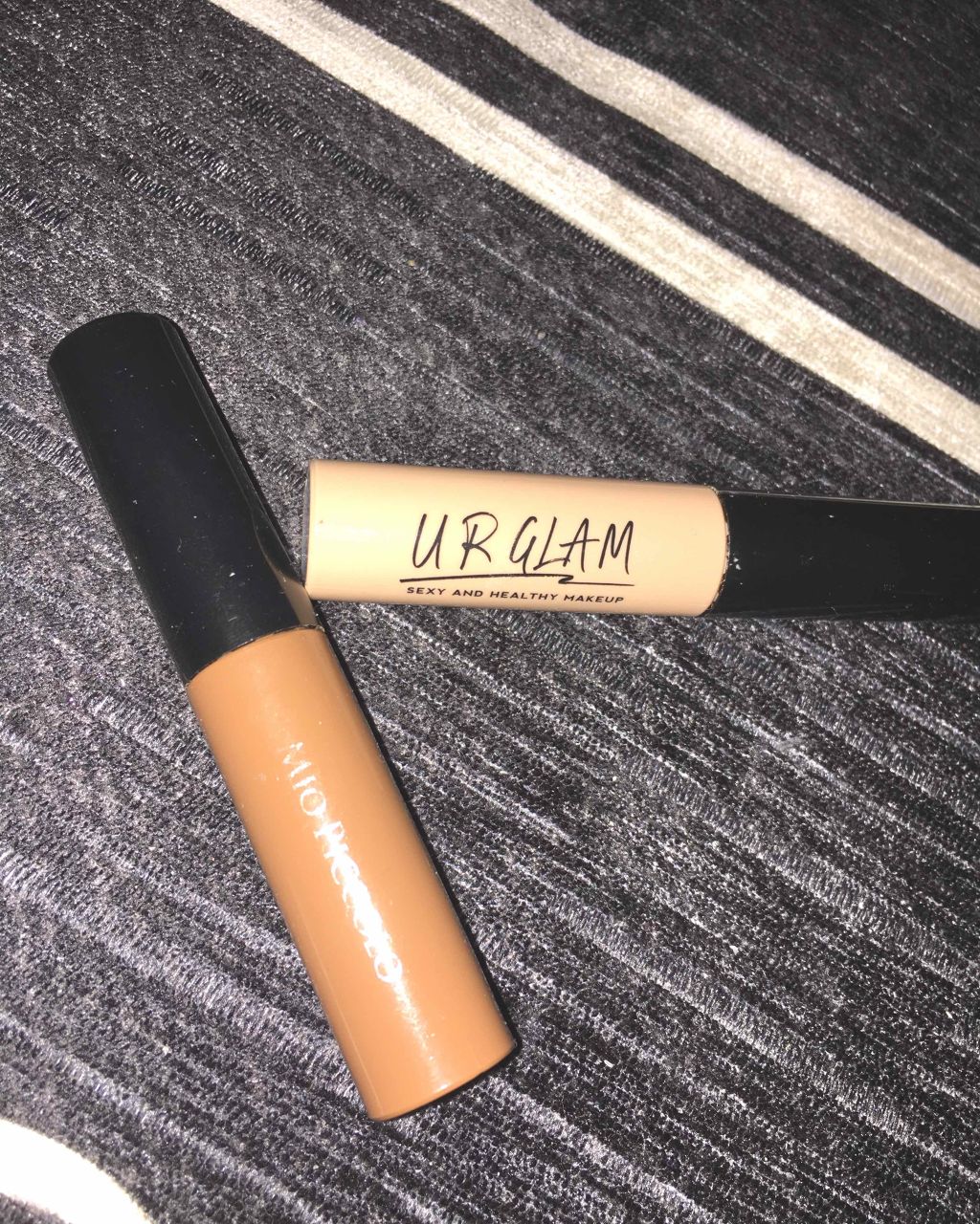 Mio Piccolo MP アイブロウマスカラのクチコミ「🖤URGLAM🖤＆❤️Mio Piccolo❤️アイブロウマスカラ比較したよーて！

URGL.....」（1枚目）