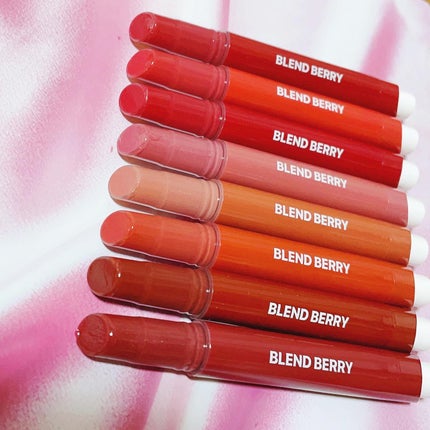 ブレンドベリー リップバルーン/BLEND BERRY/口紅を使ったクチコミ(7枚目)