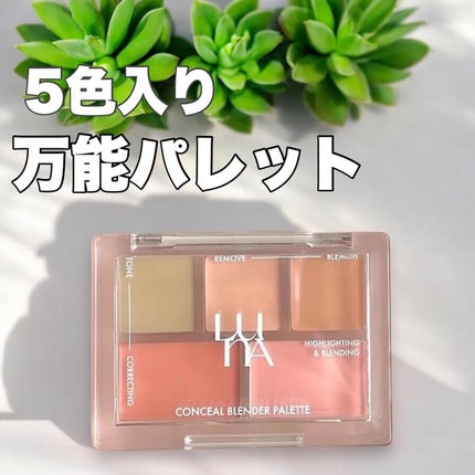 コンシールブレンダーパレット/LUNA/パレットコンシーラーを使ったクチコミ(1枚目)
